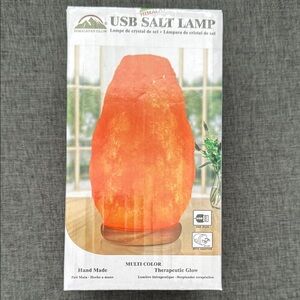 New Multi Color Himalayan Salt Lamp Decor
Has never been used